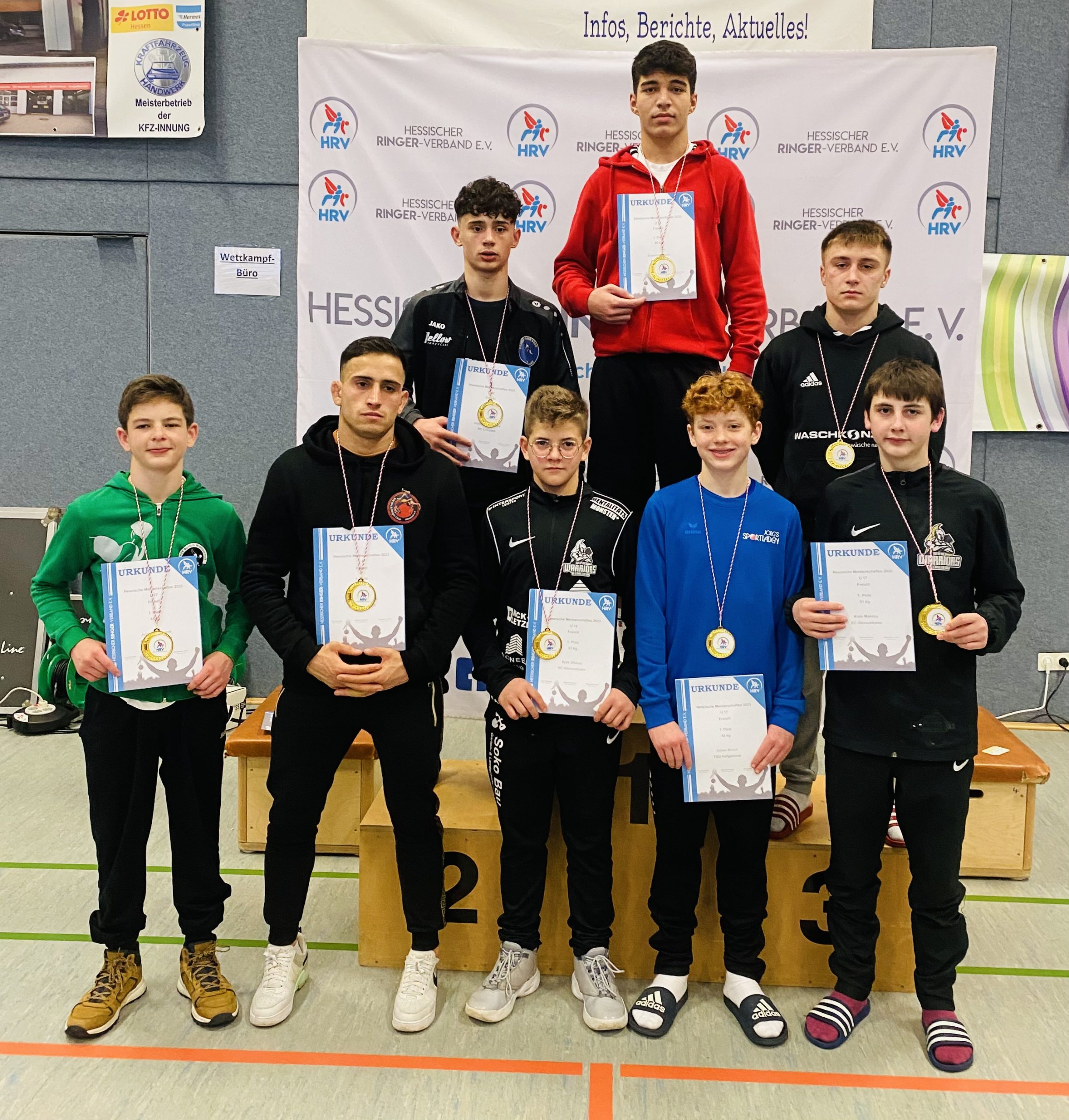 Die Hessischen Meister Sind Gek rt Hessischer Ringerverband Die Hessischen Meister Sind Gek rt Hessischer Ringerverband